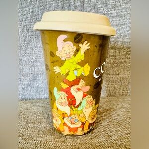 Disney Parks Seven Dwarfs 12 oz Travel Coffee Tumbler
